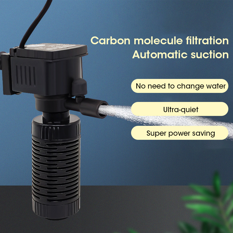 Mini Fish Tank Filter, Quiet S - огляд і ціна Marine Aquarium Overflow Box