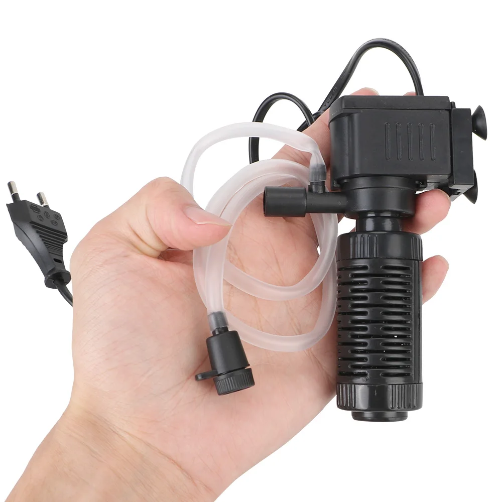 Mini Fish Tank Filter, Quiet S - огляд і ціна Marine Aquarium Overflow Box