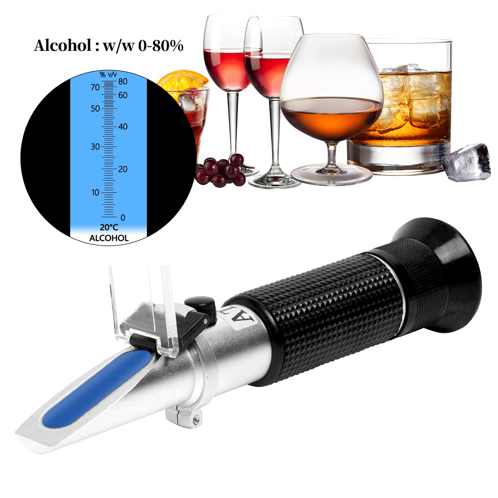 Handheld Alcohol Refractometer - огляд і ціна Refractometer Salinity