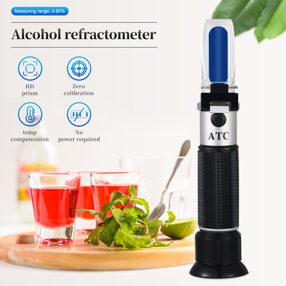 Handheld Alcohol Refractometer - огляд і ціна Refractometer Salinity