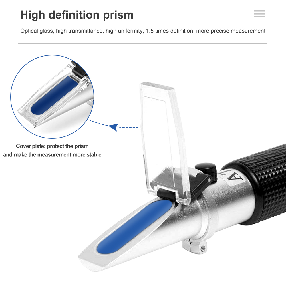 Handheld Alcohol Refractometer - огляд і ціна Refractometer Salinity