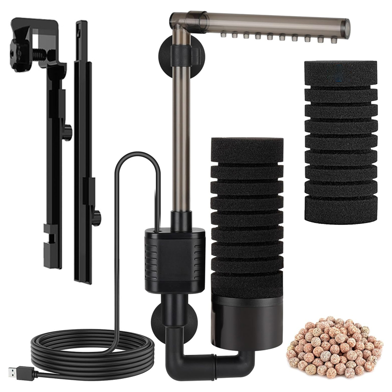 Quiet USB Aquarium Filter Sing - огляд і ціна Marine Aquarium Overflow Box