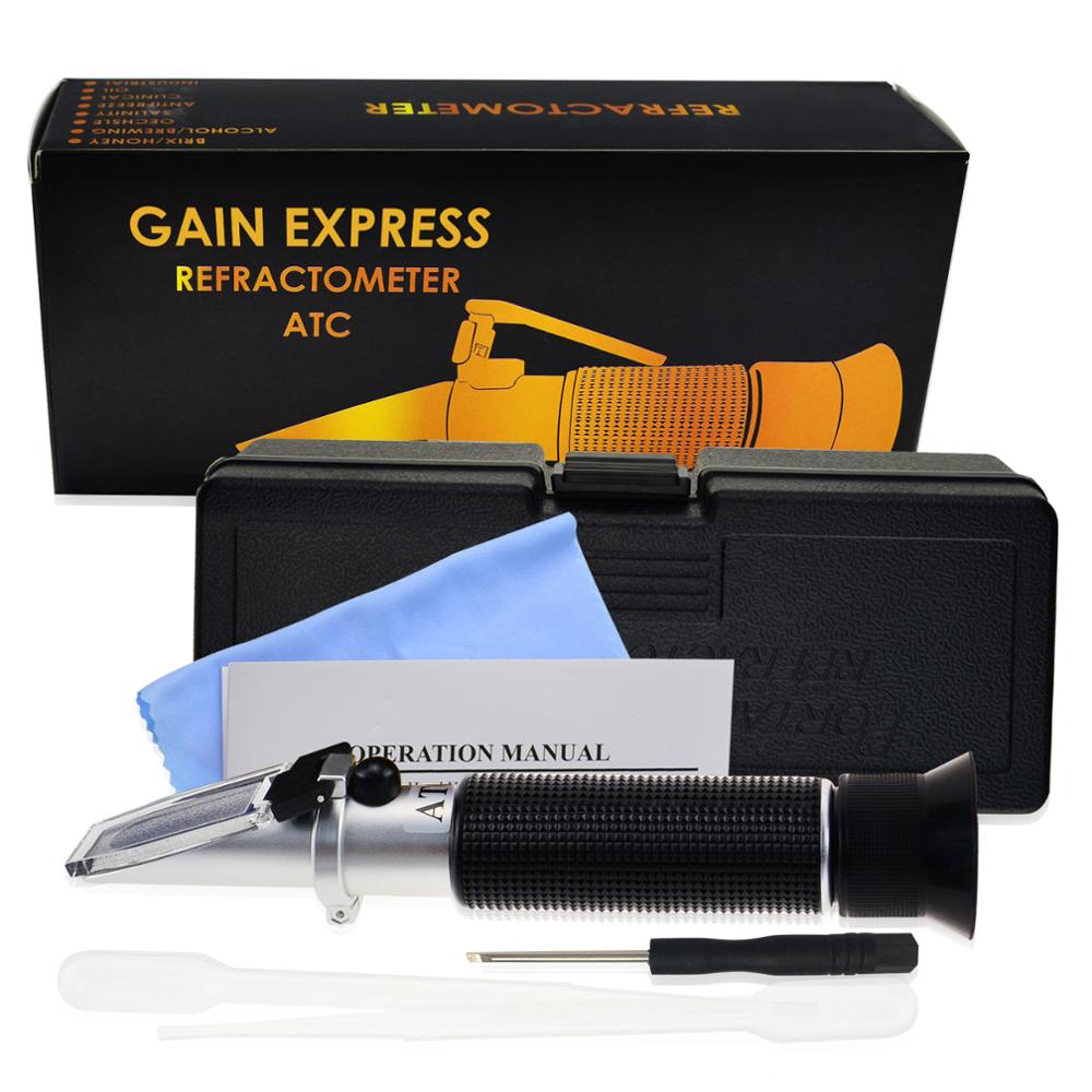 Portable Meter Tester ATC 0-10 - огляд і ціна Refractometer Salinity
