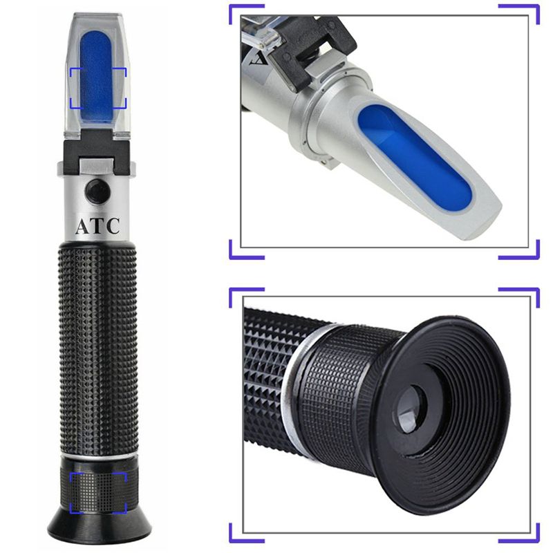 2X Salinity Refractometer For  - огляд і ціна Refractometer Salinity