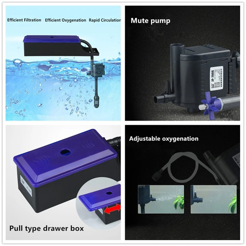 Sunsun 220V JS- aquarium filte - огляд і ціна Marine Aquarium Overflow Box