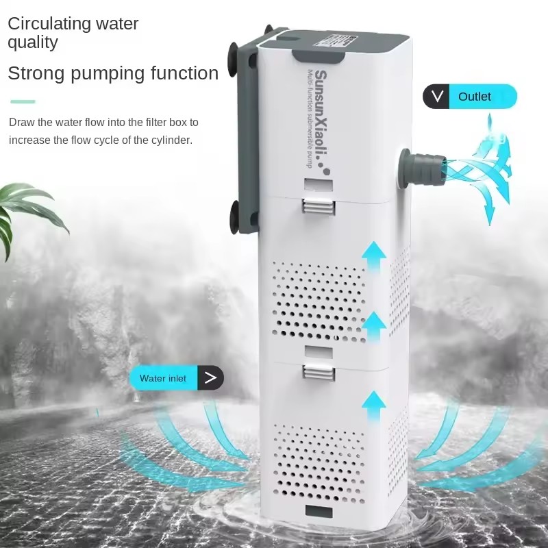 SUNSUN 3 in 1 Filter for Aquar - огляд і ціна Marine Aquarium Overflow Box