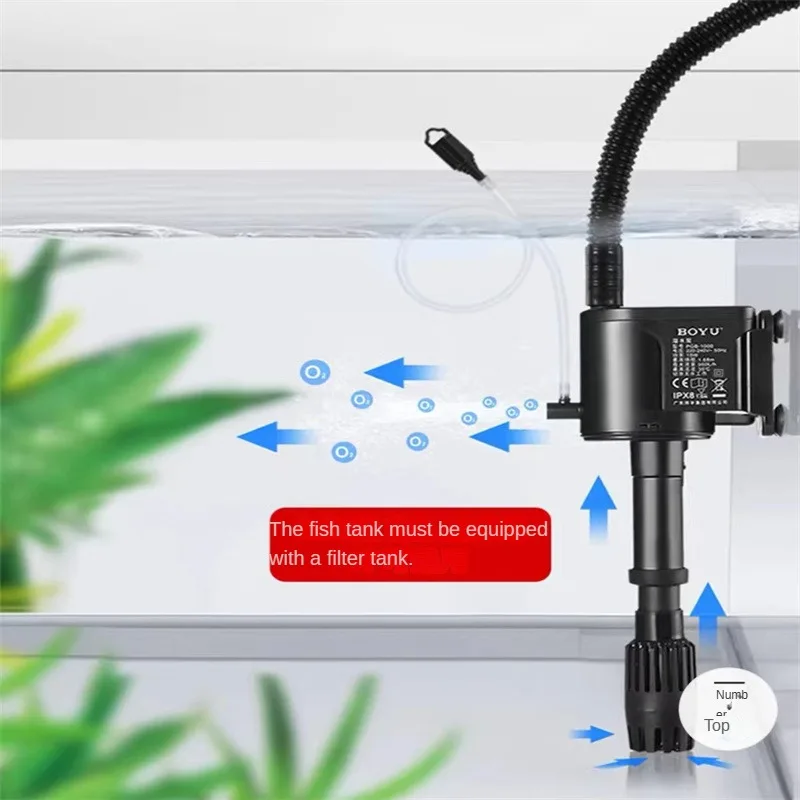 Boyu silent three in one fish  - огляд і ціна Marine Aquarium Overflow Box