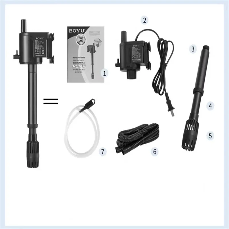 Boyu silent three in one fish  - огляд і ціна Marine Aquarium Overflow Box