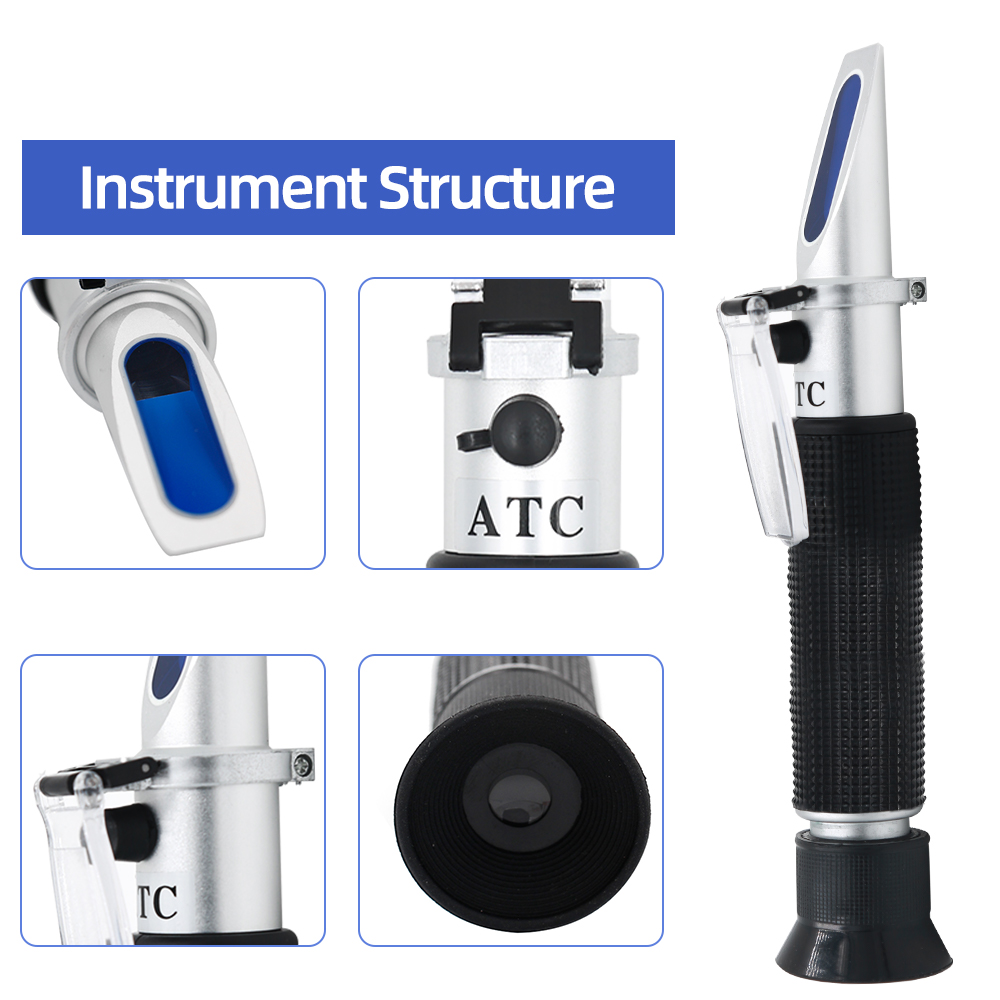 Handheld Salinity Refractomete - огляд і ціна Refractometer Salinity