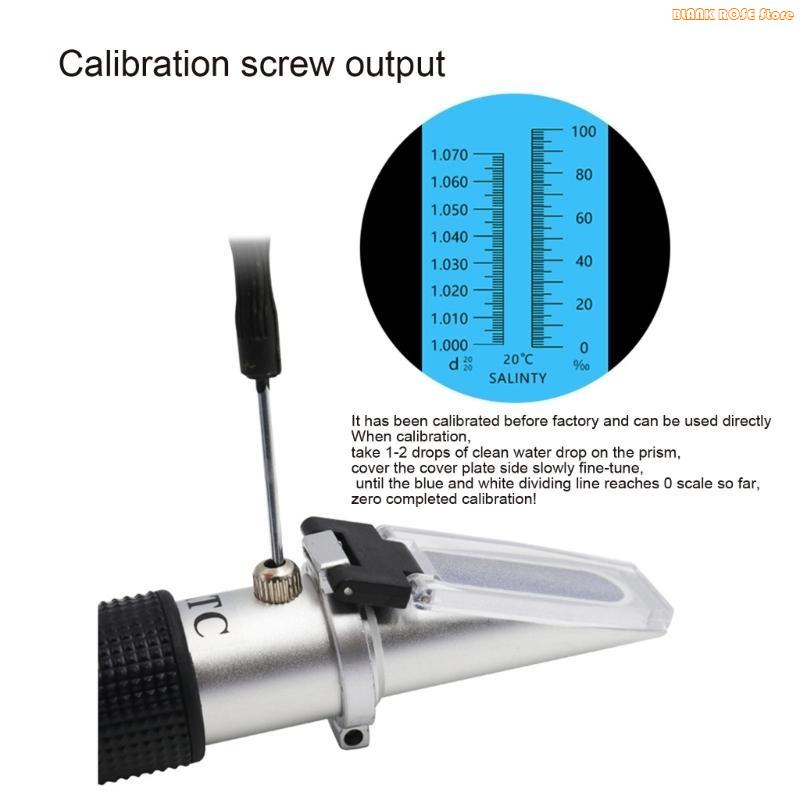 K1AE Salinity Refractometer Sa - огляд і ціна Refractometer Salinity