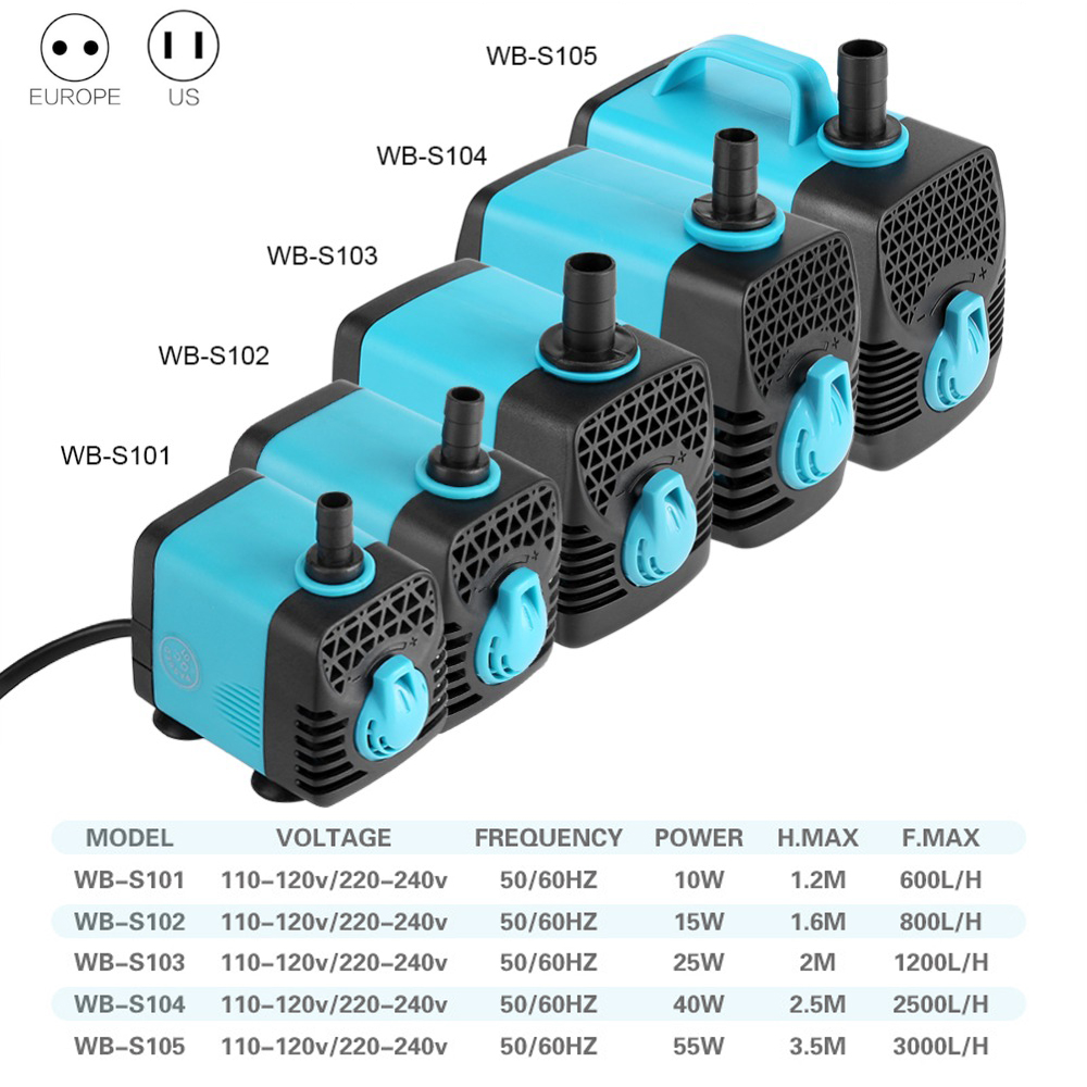 220V Ultra Quiet Submersible W - огляд і ціна Aquael Filter Fzn