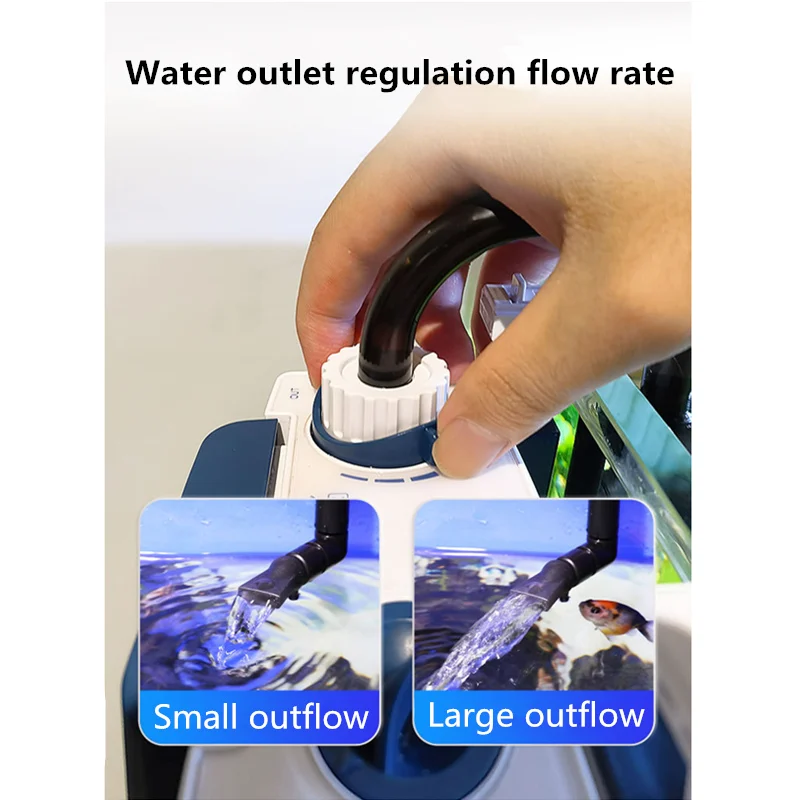 SUNSUN new fish tank filter YB - огляд і ціна Marine Aquarium Overflow Box