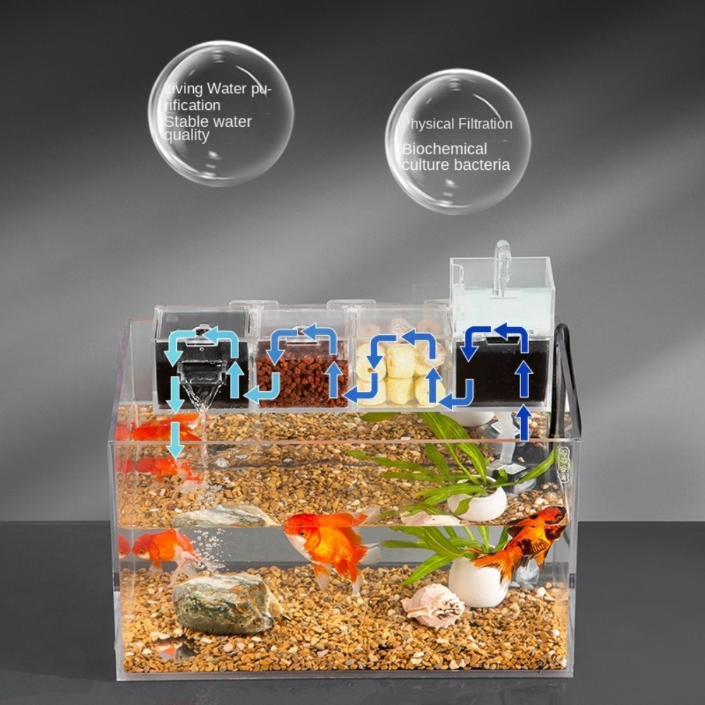 Three-in-one External Aquarium - огляд і ціна Marine Aquarium Overflow Box