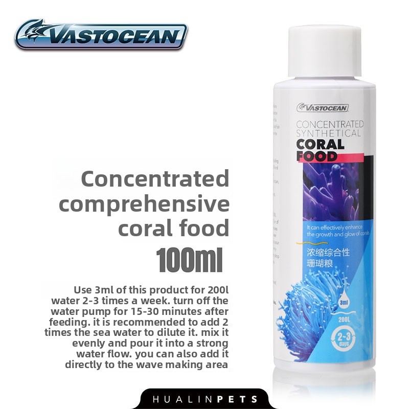 VASTOCEAN Liquid Coral Food Co - огляд і ціна Coral Food Liquid