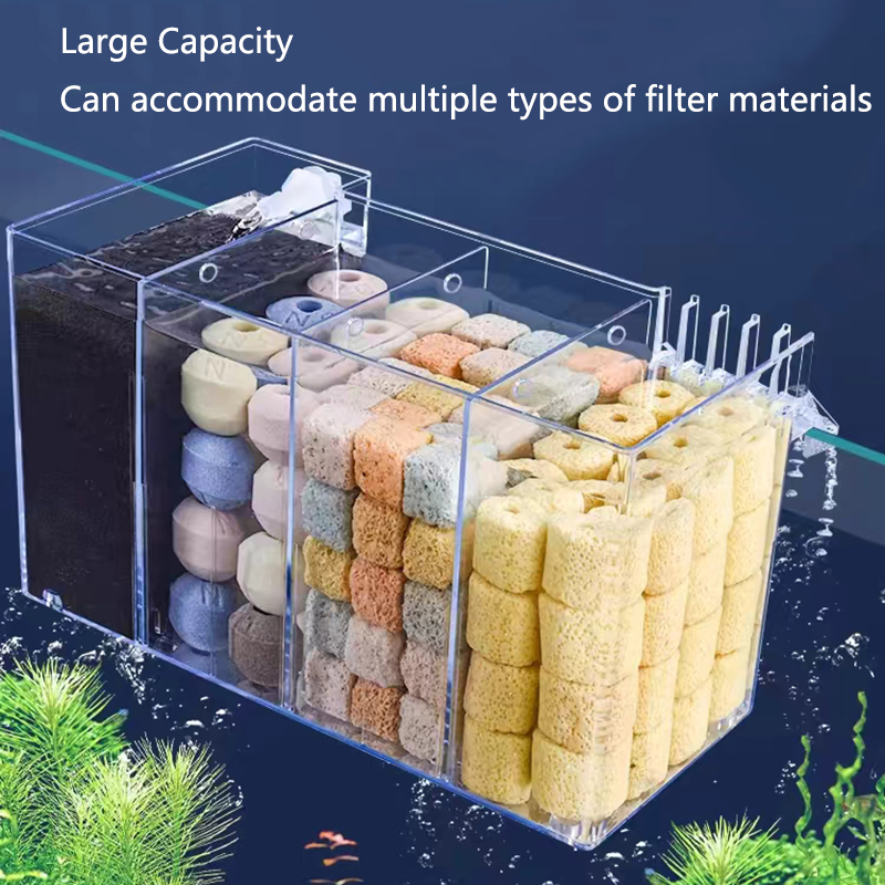 Fish Tank External Filter Box  - огляд і ціна Marine Aquarium Overflow Box