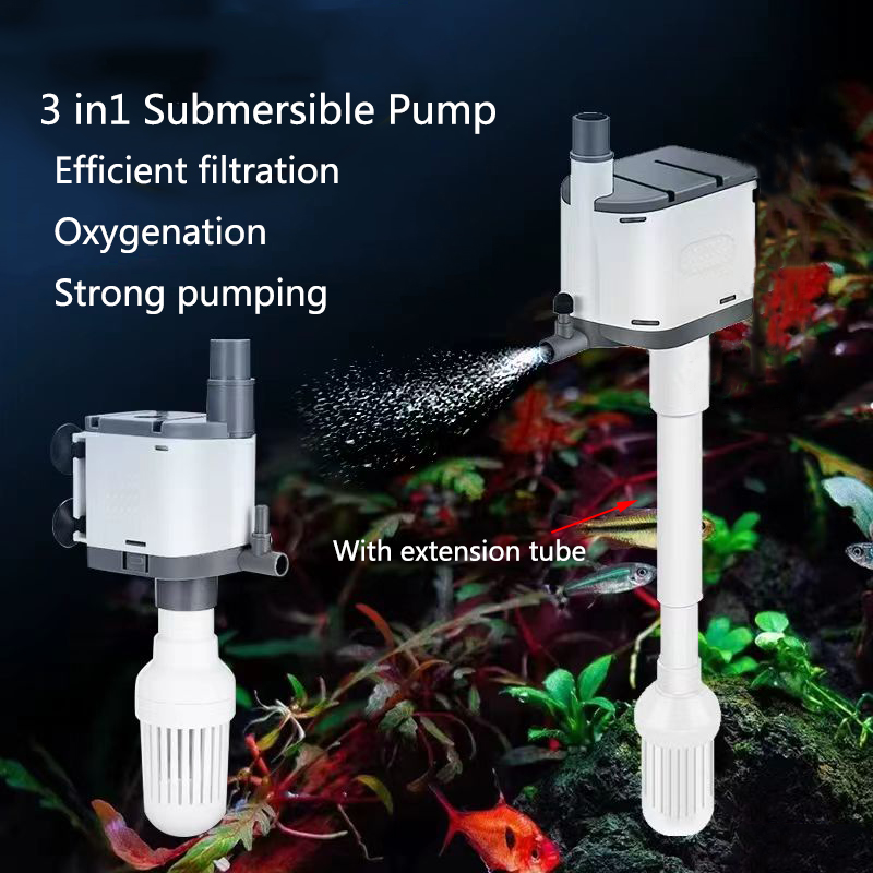 3W 6W Fish Tank Water Pump Aqu - огляд і ціна Marine Aquarium Overflow Box